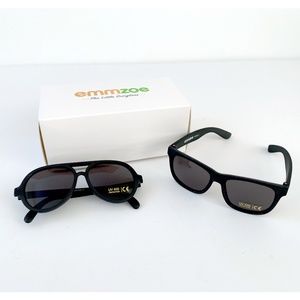 2 PCS Infant Baby Toddler Sunglasses Fashion Sunglasses UV Protection